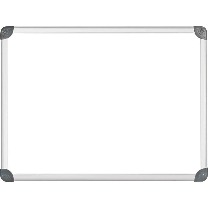 Quartet Euro Magnetic Erase Board - 24" (60.96 cm) Width x 18" (45.72 cm) Height - White Surface - Magnetic - Built-in Mounting System, Smooth Surface