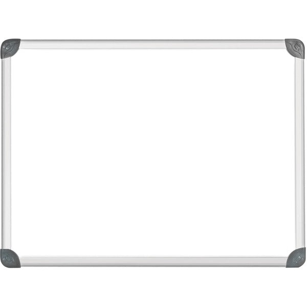 Quartet Euro Magnetic Erase Board - 96" (243.84 cm) Width x 48" (121.92 cm) Height - White Surface - Anodized Satin Aluminum Frame - Rectangle - Magnetic - Built-in Mounting System, Smooth Surface