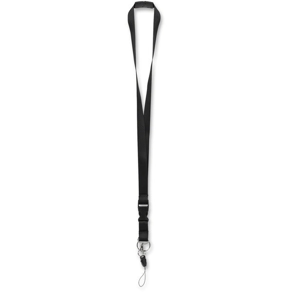 Merangue Safety Break-away Lanyard - Black - 1 Each