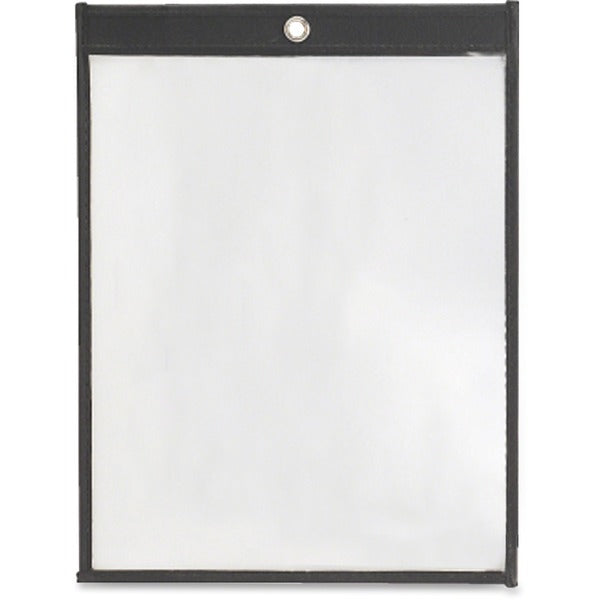 Filemode Hang-up Sheet Holders - 9" (228.60 mm) Width x 12" (304.80 mm) Height - 8.50" (215.90 mm) Holding Width x 11" (279.40 mm) Holding Height - Rectangular Shape - Translucent, PVC-free, Recyclable - Leatherette, Polypropylene - Clear, Clear - 1 Each