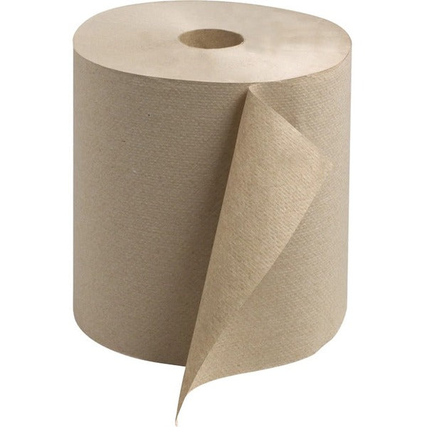 TORK Universal Hand Towel Roll - 1 Ply - 7.88" (200.15 mm) Width x 800 ft (243.84 m) Length - 7.79" (197.87 mm) Roll Diameter - 1.93" (49.02 mm) Core - Nature - 6 / Box