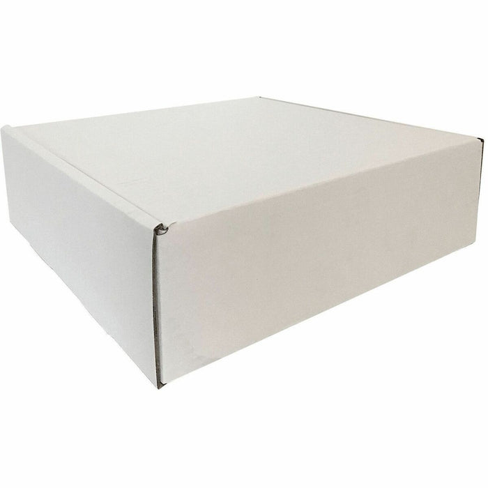 Spicers Mailing Box - Fiberboard - White - For Document, Binder, Mailroom - Recycled - 10 / Pack