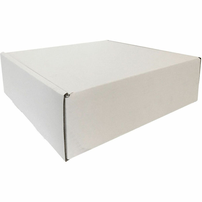 Spicers Mailing Box - Fiberboard - White - For Mailroom, Document, Binder - Recycled - 10 / Pack