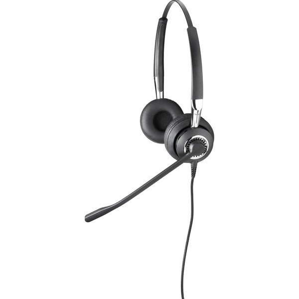 Jabra BIZ 2400 II Wired Duo Headset - Stereo - Quick Disconnect - Wired - 150 Hz to 6.80 kHz - Over-the-head - Binaural - Supra-aural - Noise Canceling