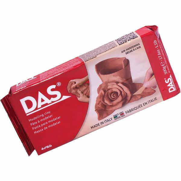 DAS Air Hardening Modeling Clay - Art Project - Terra Cotta - 1 Each