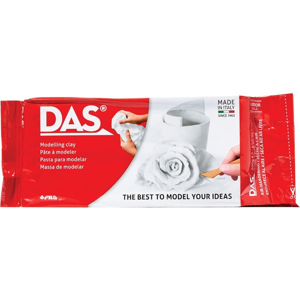 DAS Air Hardening Modeling Clay - Art Project, Classroom - White - 1 Each