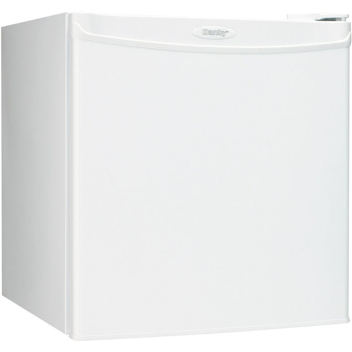 Danby 1.6 cu. ft. Compact Refrigerator DCR016A3WDB - 45.31 L - Manual Defrost - Reversible - 45.31 L Net Refrigerator Capacity - 207 kWh per Year - White - Built-in