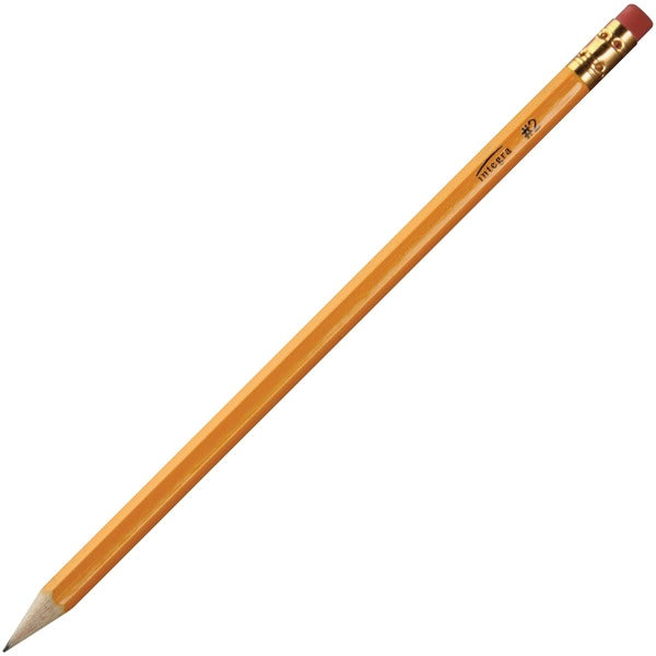 Integra Presharpened No. 2 Pencils - #2 - Yellow Barrel - 144 / Box