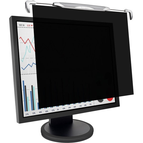 Kensington Snap2 Privacy Screen for Monitors - For 22" (558.80 mm), 24" (609.60 mm) Widescreen LCD Monitor - Anti-glare - 1