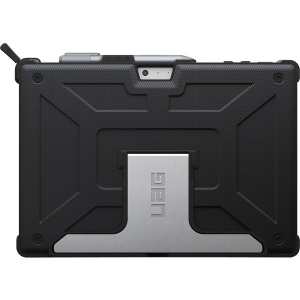 Urban Armor Gear Scout Carrying Case (Folio) Microsoft Surface Pro 4, Surface Pro (5th Gen), Surface Pro 6, Surface Pro 7 Tablet - Black - Impact Resistant, Scratch Resistant, Abrasion Resistant, Drop Resistant, Slip Resistant - 1 Each