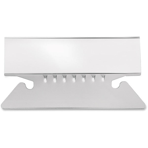 Continental Transparent 2" Flexible Tabs - 2" (50.80 mm) Tab Width - Transparent Tab(s) - Customizable, Repositionable, Flexible - 25 / Bag