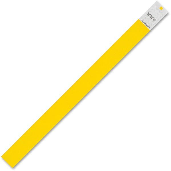 Merangue Security Wristband - 100 / Pack - Yellow