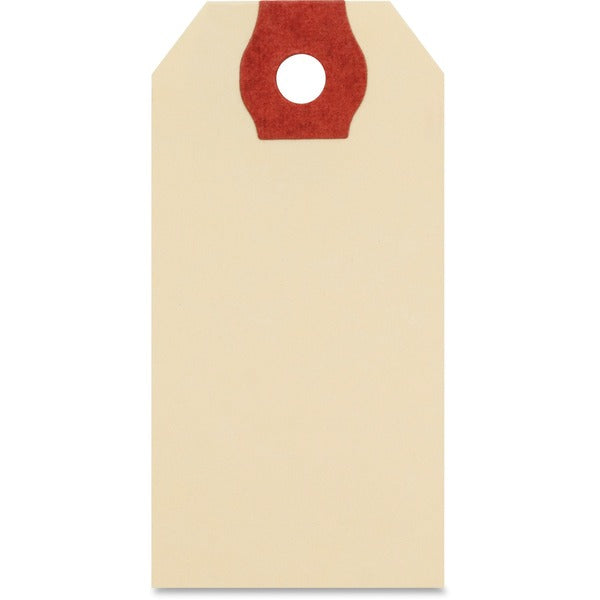 Merangue Shipping Tag - #1 - 2.75" (69.85 mm) Length x 1.38" (34.92 mm) Width - Rectangular - Manila - 100 / Pack