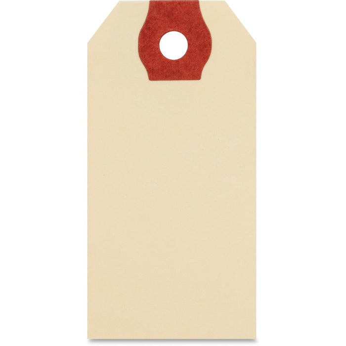Merangue Shipping Tag - #1 - 2.75" (69.85 mm) Length x 1.38" (34.92 mm) Width - Rectangular - Manila - 100 / Pack