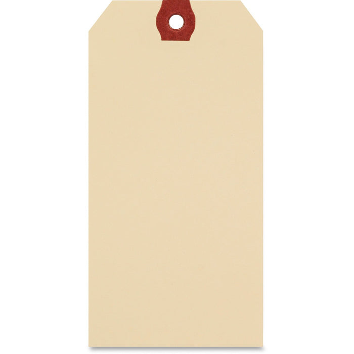 Merangue Shipping Tag - #6 - 5.25" (133.35 mm) Length x 2.63" (66.68 mm) Width - Rectangular - Manila - 100 / Pack