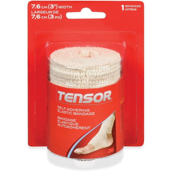 Tensor Self-Adhering Elastic Bandage - - 3" (76.20 mm) Width - Beige - 1 Each