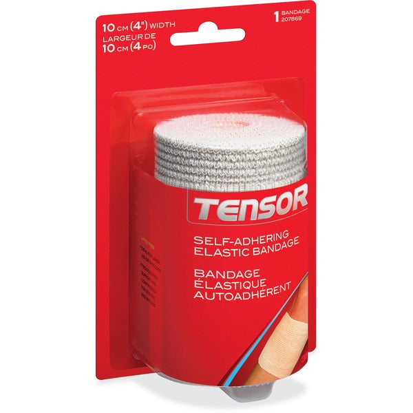 Tensor Self-Adhering Elastic Bandage - - 4" (101.60 mm) Width - Beige - 1 Each