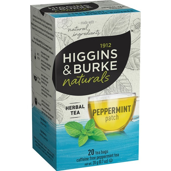 Higgins & Burke Naturals Peppermint Herbal Tea Herbal Tea - Herbal Tea - 20 / Box