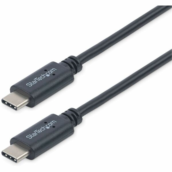 StarTech.com 1m 3 ft USB C Cable - M/M - USB 2.0 - USB-IF Certified - USB-C Charging Cable - USB 2.0 Type C Cable - Charge USB 2.0 USB C devices, such as your MacBook or Chromebook, from a USB-C AC wall charger - 3 ft USB Type C Cable - 3' USB 2.0 Type C