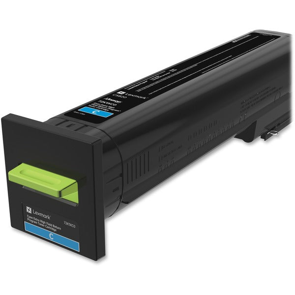 Lexmark Unison Original Toner Cartridge - Laser - Standard Yield - 22000 Pages - Cyan - 1 Each