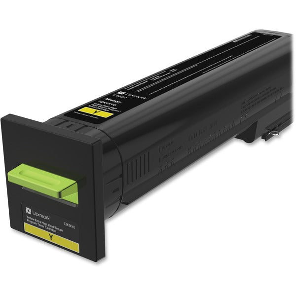 Lexmark Unison Original Toner Cartridge - Laser - High Yield - 22000 Pages - Yellow - 1 Each