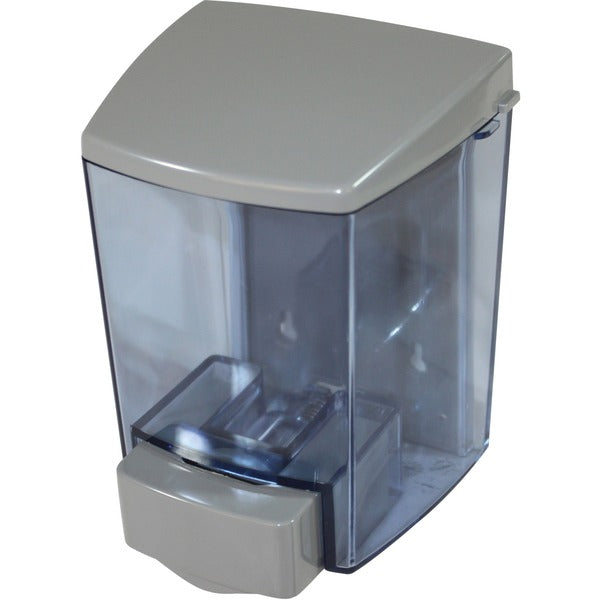 Encore Soap Dispenser - Manual - 1.36 L Capacity - Gray - 1 Each