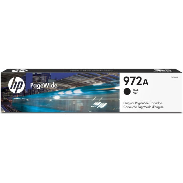 HP 972A (F6T80AN) Original Page Wide Ink Cartridge - Single Pack - Pigment Black - 1 Each - 3500 Pages
