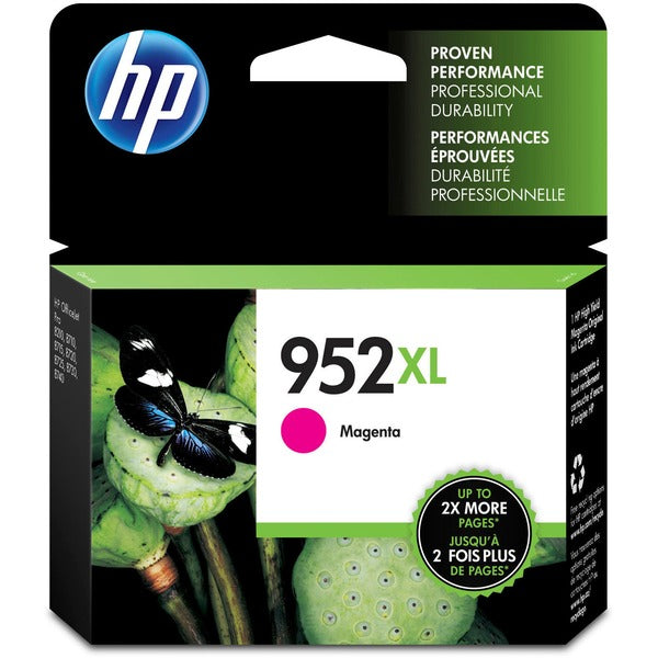 HP 952XL Original Ink Cartridge - Single Pack - Inkjet - High Yield - 1600 Pages - Magenta