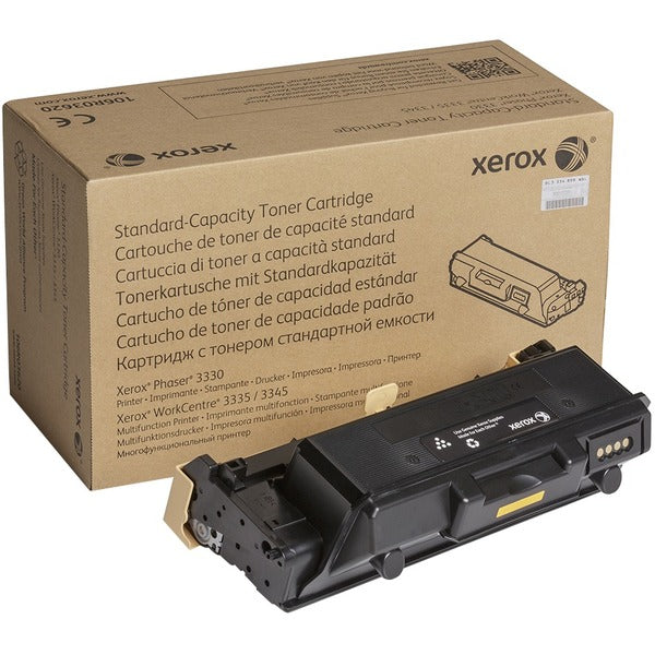 Xerox Original Standard Yield Laser Toner Cartridge - Black - 1 Each - 2600 Pages