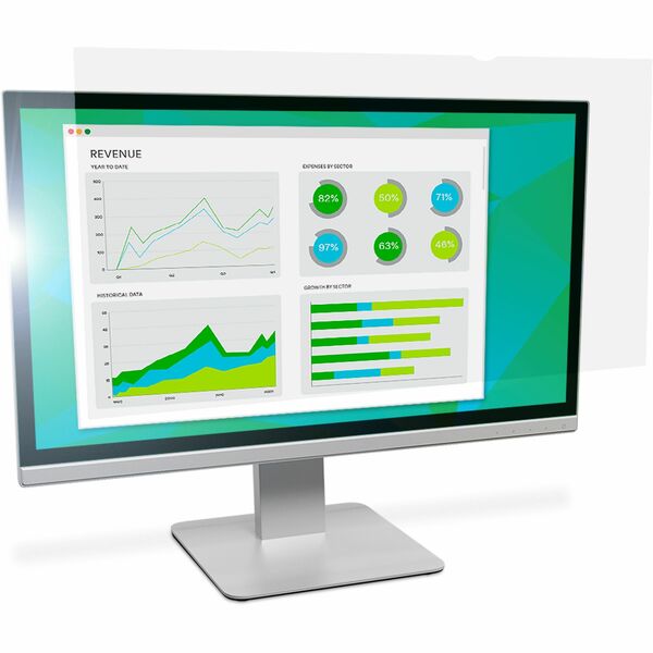 3M Anti-Glare Filter Clear, Matte - For 21.5" Widescreen LCD Monitor - 16:9 - Scratch Resistant, Fingerprint Resistant, Dust Resistant - Anti-glare