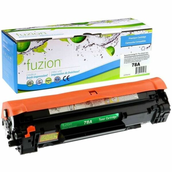 fuzion Compatible Toner for HP CE278A (78A) - Black - Yield: 2100