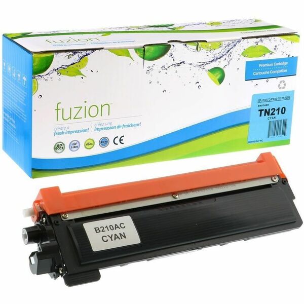 fuzion - Alternative for Brother TN210C Compatible Toner - Cyan - Laser - 1 Each