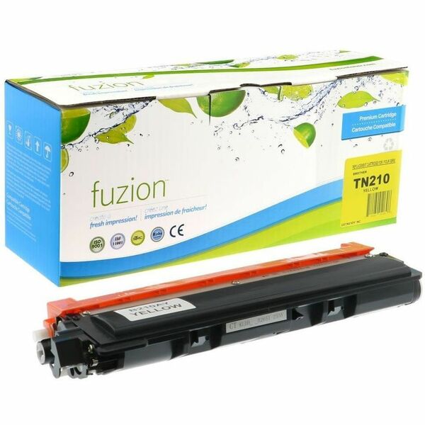 fuzion - Alternative for Brother TN210Y Compatible Toner - Yellow - Laser - 1 Each