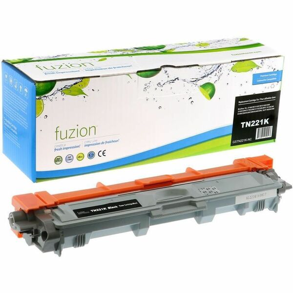 fuzion - Alternative for Brother TN221BK Compatible Toner - Black - Laser - 1 Each