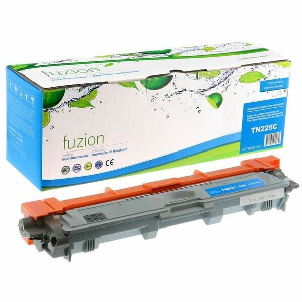 fuzion - Alternative for Brother TN225C Compatible Toner - Cyan - Laser - 1 Each