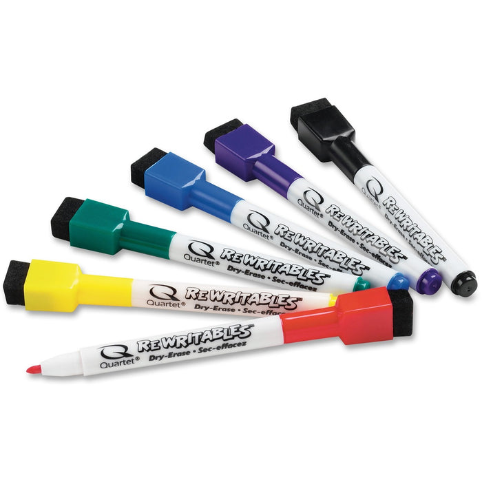 Quartet Dry Erase Marker - Assorted Ink - 6 / Pack