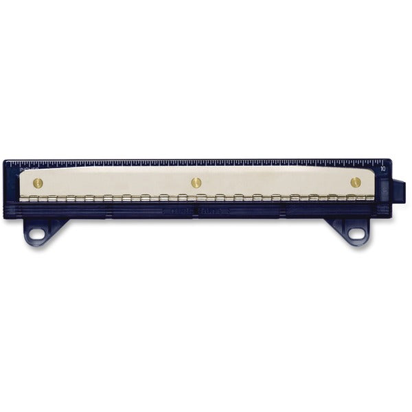 Westcott KleenEarth 3 Hole Punch - Black - 3 Punch Head(s) - Plastic - Black