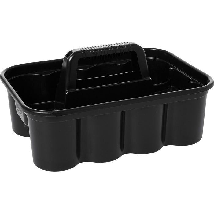 Rubbermaid Commercial Storage Caddy - 6.7" (170.18 mm) Height x 10.9" (276.86 mm) Width x 15.9" (403.86 mm) Depth - Black - 1 Each