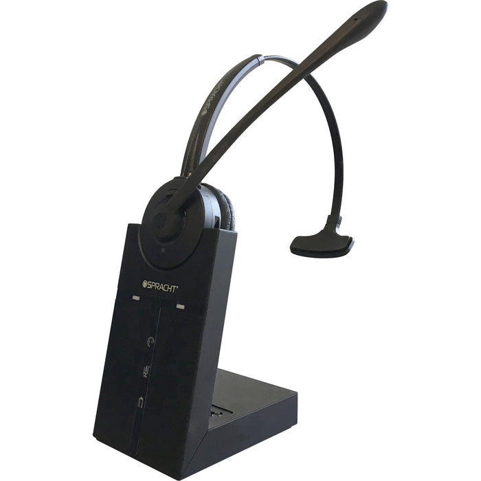 Spracht ZUM Maestro DECT Headset - Mono - Wireless - DECT 6.0 - 350 ft (106.68 m) - 32 Ohm - 300 Hz to 3.40 kHz - Over-the-head - Monaural - Supra-aural - Noise Canceling