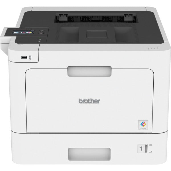 Brother HL-L8360CDW Desktop Laser Printer - Color - 33 ppm Mono / 33 ppm Color - 2400 x 600 dpi class - Automatic Duplex Print - 300 Sheets Input - Ethernet - Wireless LAN - 60000 Pages Duty Cycle - Plain Paper Print - USB