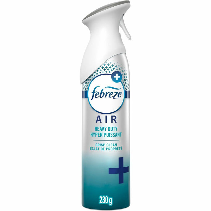 Febreze Air Freshener Spray - Spray - 260.25 mL - Crisp Clean - Odor Neutralizer, VOC-free, Heavy Duty - 1 Each
