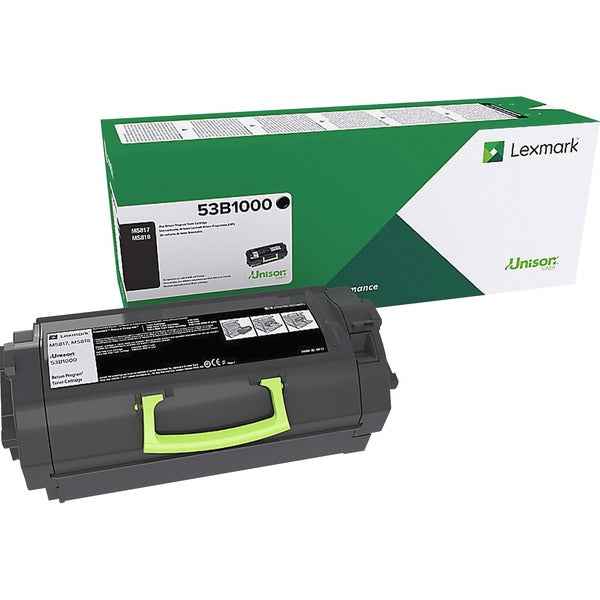 Lexmark Unison Original Laser Toner Cartridge - Black - 1 Each - 11000 páginas