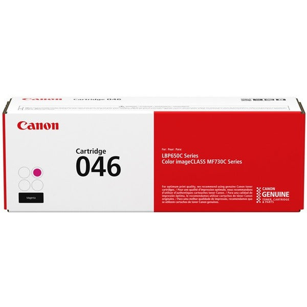 Canon 046 Original Standard Yield Laser Toner Cartridge - Magenta - 1 Each - 2300 Pages