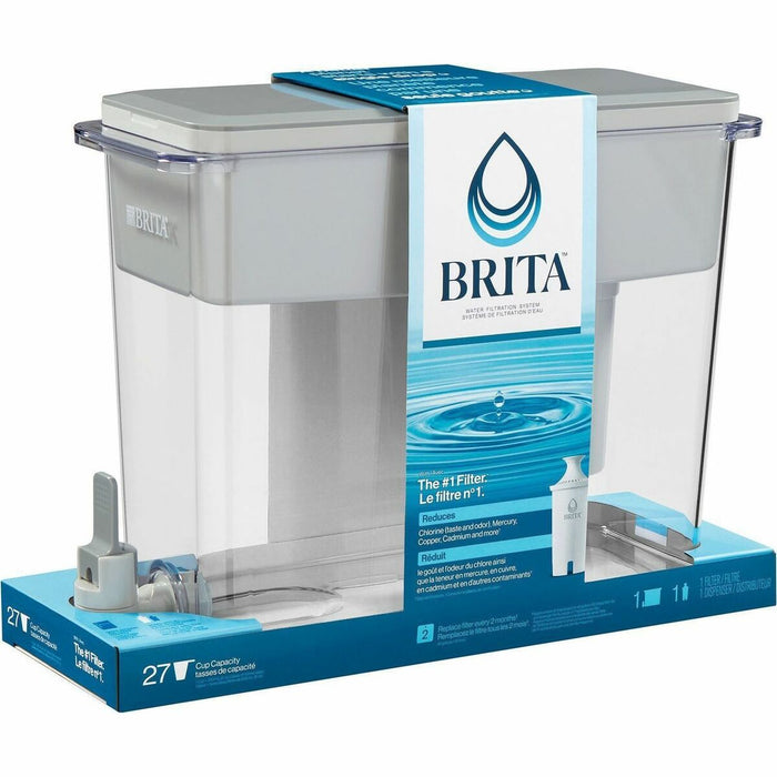Brita Water Filtration System Dispenser - 4.32 L - Clear, White