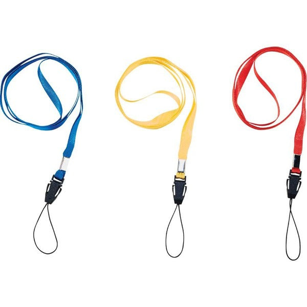 Proflash Lanyard for USB Flash Drive - Clip/Buckle Attachment - Assorted - 1 Each