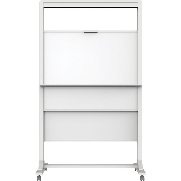 Quartet Dry Erase Board Easel - 40" (101.60 cm) Width x 68" (172.72 cm) Height - Rectangle - Magnetic - 1 Each