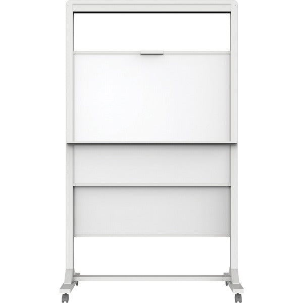 Quartet Dry Erase Board Easel - 40" (101.60 cm) Width x 68" (172.72 cm) Height - Rectangle - Magnetic - 1 Each