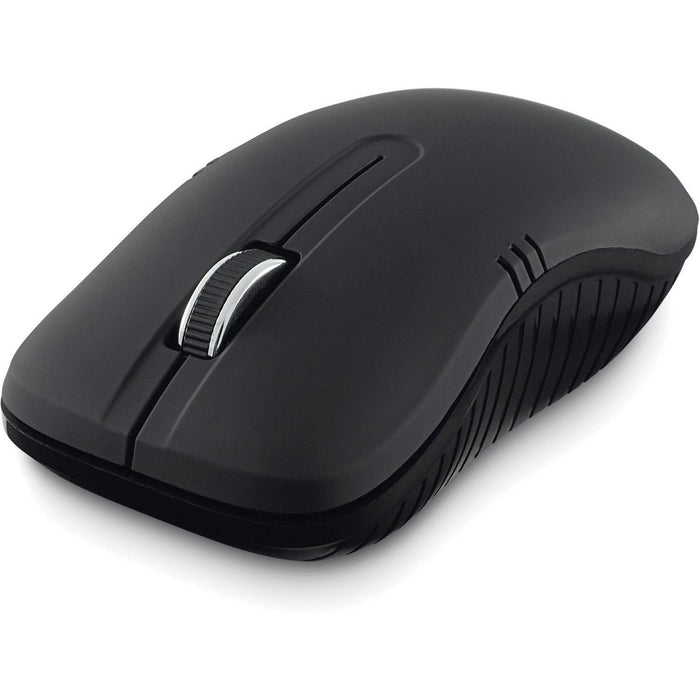 Verbatim Wireless Notebook Optical Mouse, Commuter Series - Matte Black - Optical - Wireless - Radio Frequency - Matte Black - USB Type A - 1200 dpi - Scroll Wheel - 3 Button(s) - Symmetrical - 1