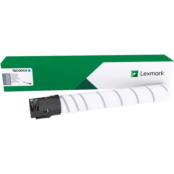 Lexmark Original High Yield Laser Toner Cartridge - Cyan - 1 Each - Laser - High Yield - 1 Each