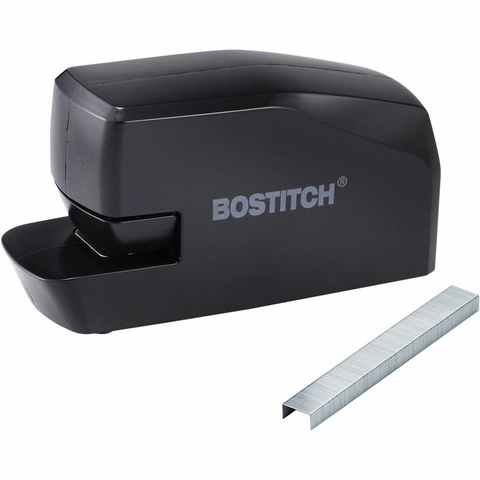 Bostitch 20-sheet Electric Stapler - Staples Upto 20 Sheet - Holds Upto 105 Staple - Half Strip - 4 x AA - Black - 1 Each